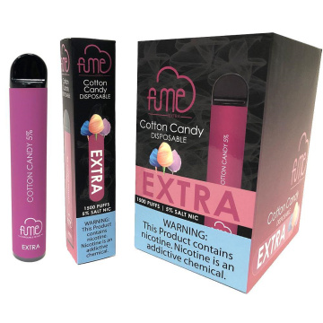 Fume personnalisée Extra 1500 Puffs Disposable Vape Pod