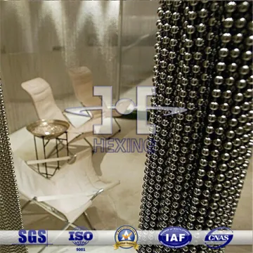 6mm Silver Ball Chain Curtain