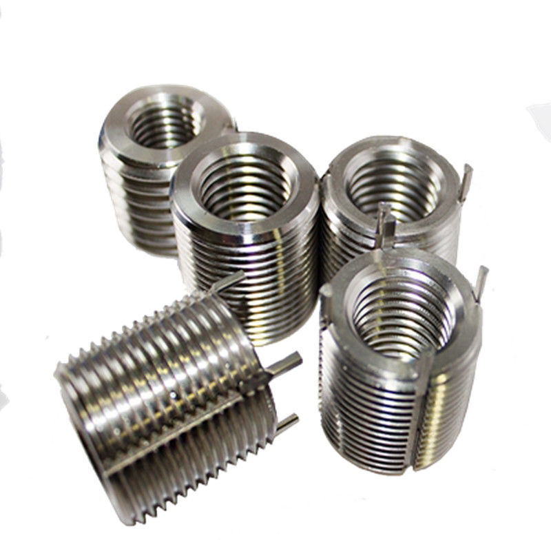 M10 Metric Inch Threaded Key Locking Insert Stainless Steel Self Tapping Fastener Zinc Material