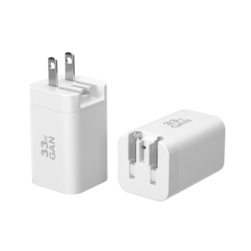 33W Foldbar AC USB Wall GaN PD Charger