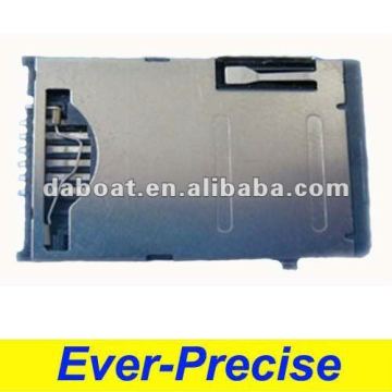 RoHS 8pins push push card connector/sim card connector