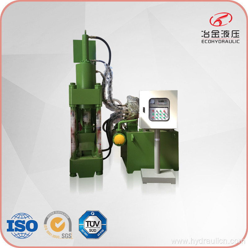 Auto Cast Iron Scrap Metal Briquetting Press