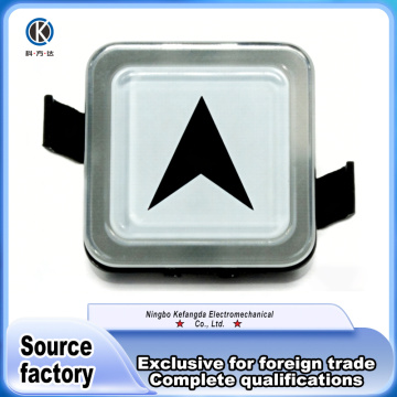 Сучасная кнопка ліфта з даўгавечнай пластыкавай рамкай