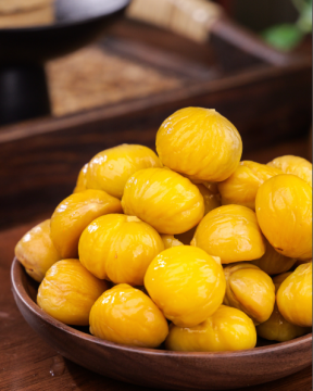 Chestnut Tumbuh Yunnan Segar Premium