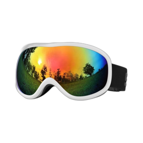 Wide View Dual-Layer Anti-Fog Ski Goggles