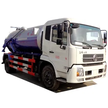 8000L Vacuum Septic Sewer Suction Truck tank 10tons Dongfeng Gully Emptier Tanker for Vietnam