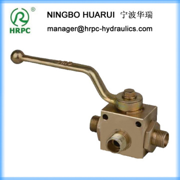 Vh3v Carbon Steel 3-way Ball Valves 