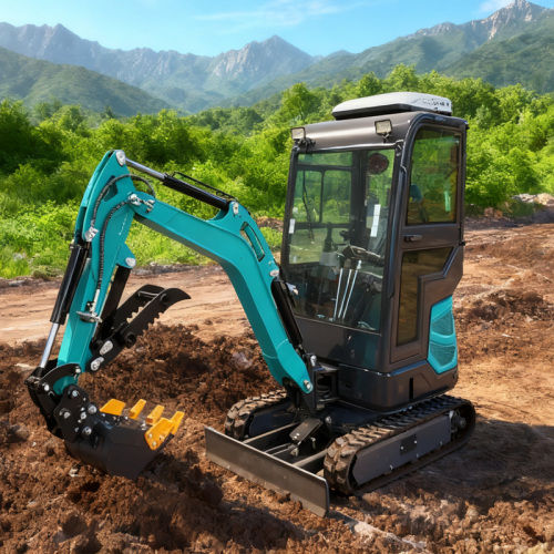 1.8Ton Teal Cab حفار صغير بعصا التحكم