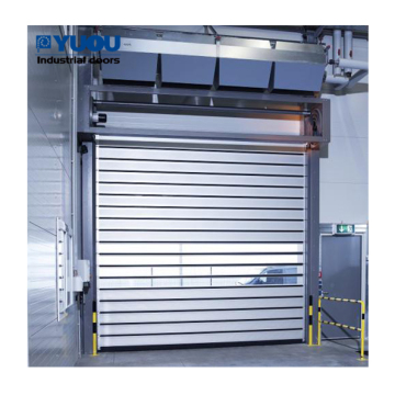 High-Performance Insulated Spiral Door with Hard Metal Material and Aluminum Alloy Roller Shutter