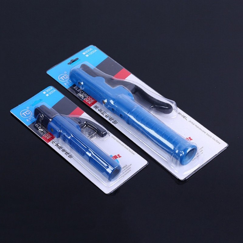 800A Electrode Holder Stick Welding Rod Copper Handle Clamp Tool Welding Clamps Stinger Heat Resistant Welding Holder Welder