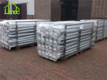 Galvanized mounting screw piles