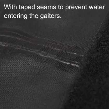 Outdoor Sports Camping Accessories: Leg Gaiters for Skiing, Walking, Hiking, and Winter Sports