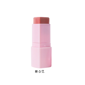 Wholesale Customized Private Label High Pigment Waterproof Cheek Heart Blush Stick in 8 Colors