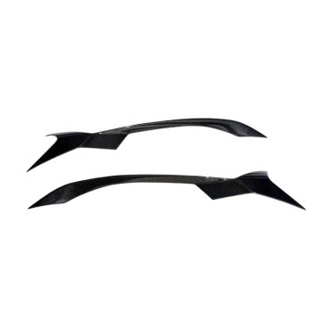 Novit Style Dry Carbon Fiber Front Light Decoration and Trim for Ferrari Roma: Enhancing Your Car's Appearance with Premium Body Kit