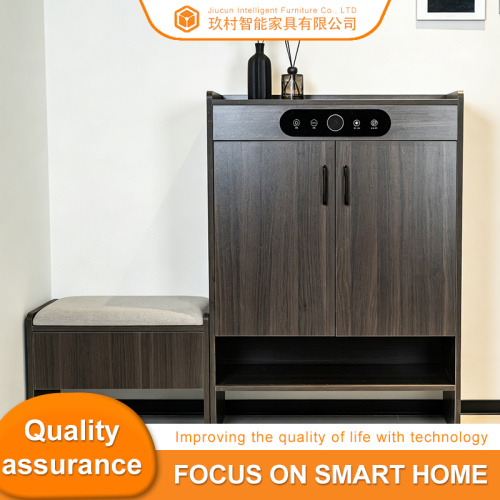 Walnut Commercial Smart Shoe Cabinet