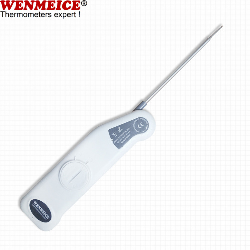 Termómetro hermético con sonda plegable