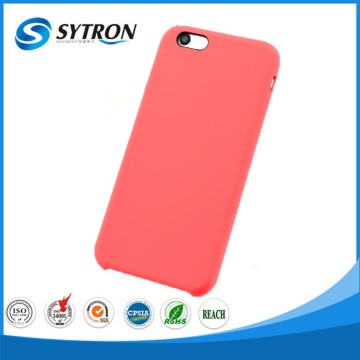 Small MOQ liquid silicone material phone case for iphone6/6 plus