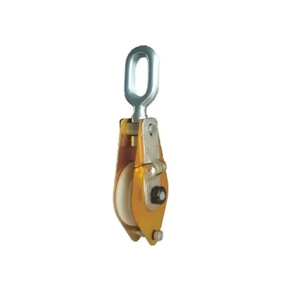Aluminum alloy MC nylon wheel lifting pulley