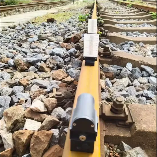 Portable Laser Alignment Device for Measuring Railway Track Level