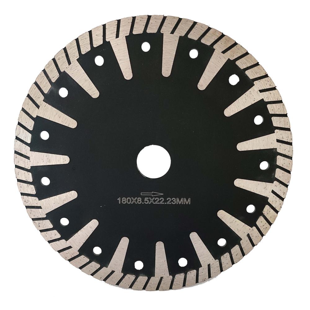 Hoja de sierra circular de 180 mm de 7 "pulgadas