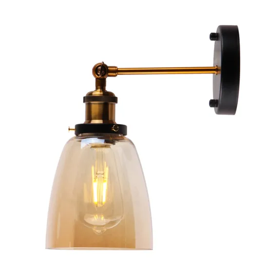 Vintage Glass wall lights indoor modern lamp