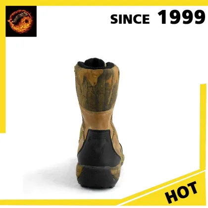 New Products wholesale Genuine Leather Upper Wholesale hunter boots For men