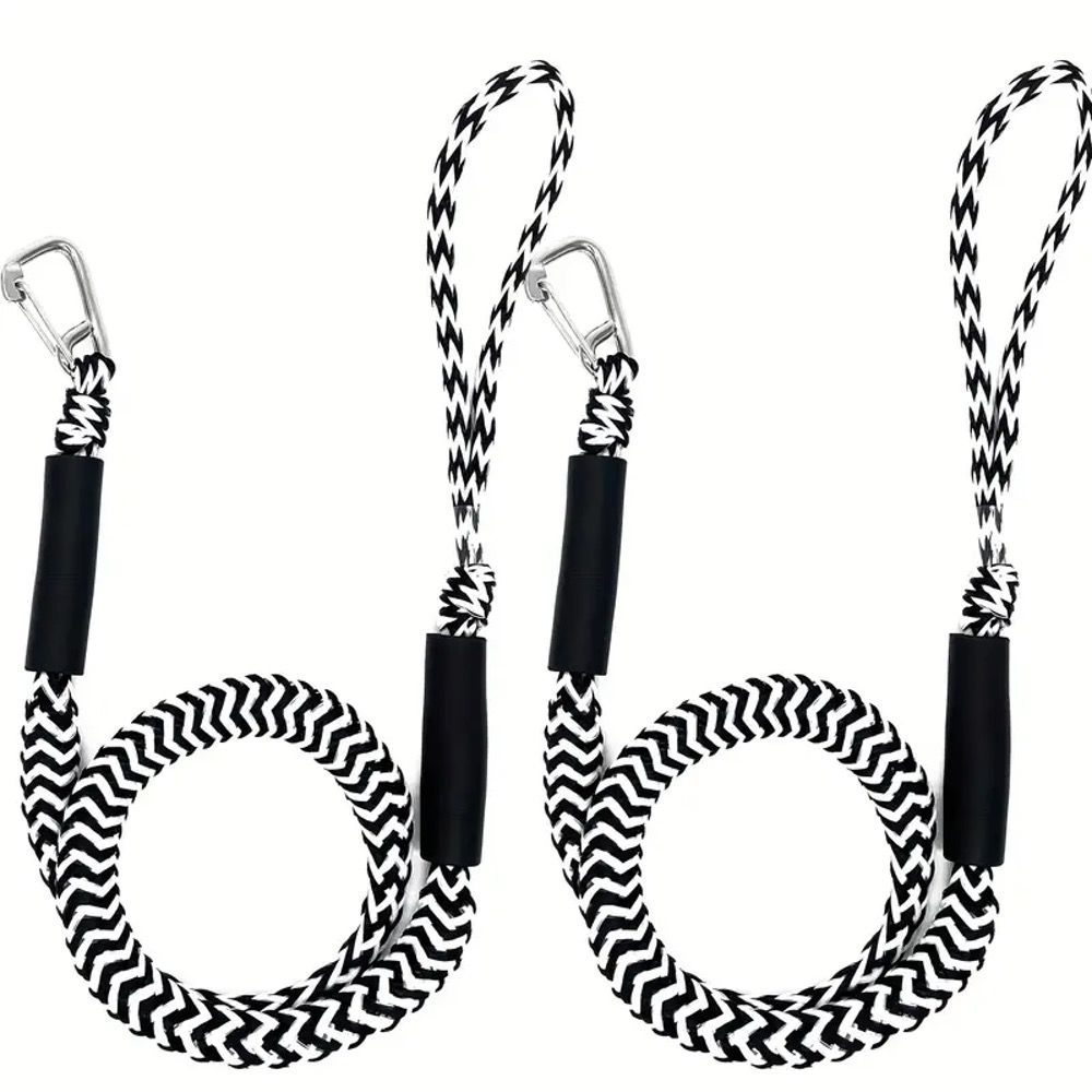Black And Withe Stretchable Dock Rope Hook