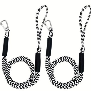 Bungee Cord Dock Line with Stainless Steel Clip
