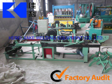 automatic single strand barbed wire making machine JIAKE factory