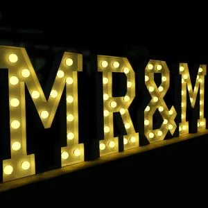 LED Marquee Letter Lights