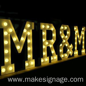 LED Marquee Letter Lights