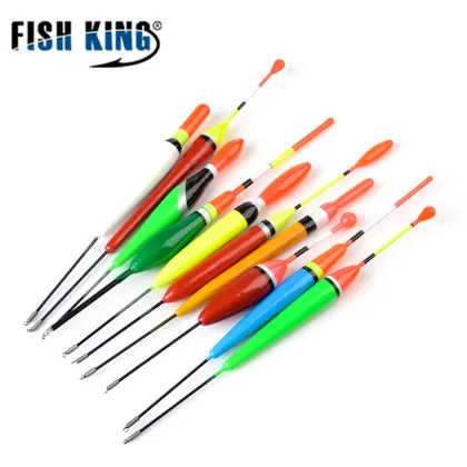 FISHKING 10PCS/Lot Fishing Float 3g/4g/5g Mix Color Carp Fishing Float Bobber Set Buoy Floats For Carp Fishing Tackle Accessorie