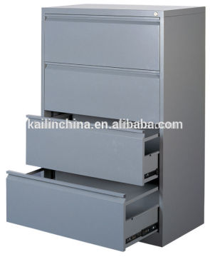 KC-16 modern new factory direct price customized green material metal powder coated drawer mobile fixed pedestal cabinet