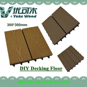 wpc decking solid interlocking