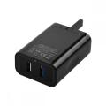 30W QC3.0 Smart USB Power Adapter Caricabatterie del telefono