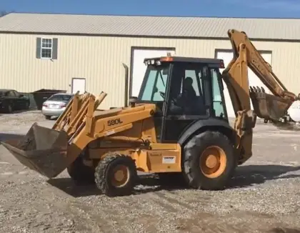 USA-Made 1 Ton Used Backhoe Loader with Excavation for Sale