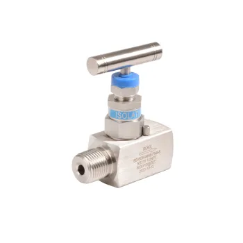High Pressure Stainless Steel 316 Instrument Bar Stock 6000 Psi 1/2"NPT Needle Valve