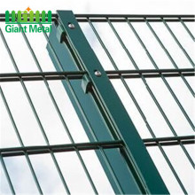 pvc coated double wire fence