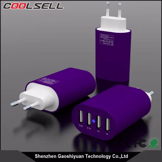 Wholesale high quality OEM mobile phone charger dual usb mobile charger for cell phone charger