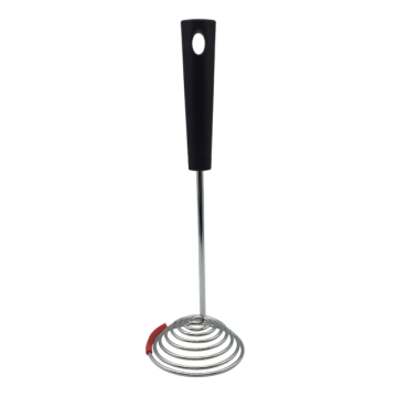 Spring Coil Potato Masher with Silicone Pot Scraper