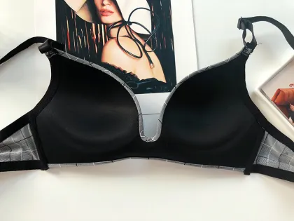 Mature Lady Sexy Strapless Big Boob Tube Top Bra wx174 Wrapped Chest Underwear
