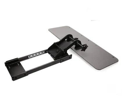 Ergonomic Clamp On Keyboard Tray With Mouse Pad
