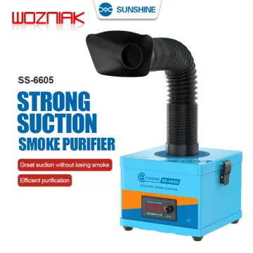 SUNSHINE SS-6605 High Efficiency Smoke Purifier - Strong Suction Solder Fume Purification