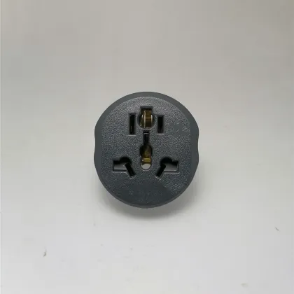 European Grounded Power Plug Adapter Converter