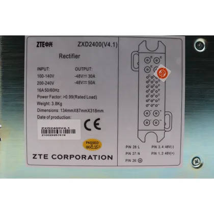Popular ZTE Communications Power Module ZXD2400(4.1) Rectifier Module: Features and Benefits