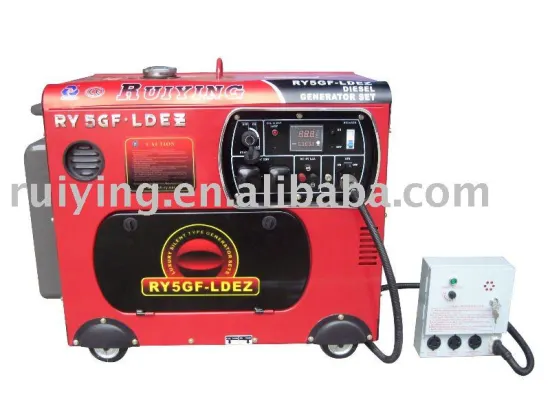 Air cooled Silent portable Diesel Generator(2KW-6KW)