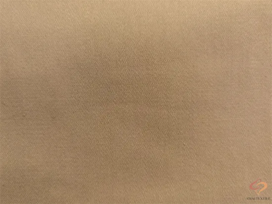 Cotton And Spandex Sateen Weave Fabric