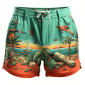 Custom Logo Design Casual Beach Men cargo shorts