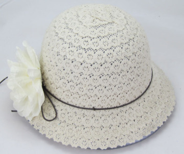 Bucket Hat W/ Flower & Bow (CKB1303)