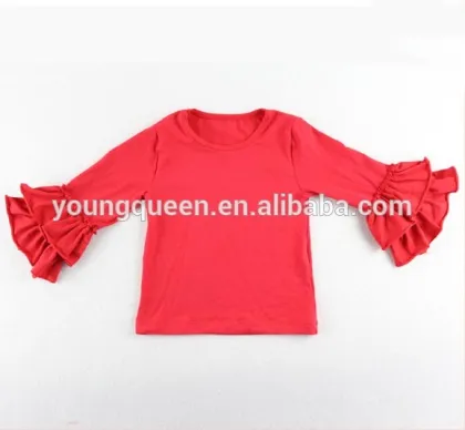 CL28 girl cotton long-sleeved T-shirt child lovely T-shirt